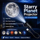 6 Lens USB Ceiling Moon Earth Projection Atmosphere Light Starry Sky Lamp Night Light Romantic Bedroom Galaxy Decoration Projector With 6 Lenses