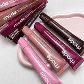 Rhode LipTint Peptide Finest Dupe | Long Lasting Non-Stick Lip Plumper Shea Butter Lip Gloss | Velvet Mirror Finish Orignal Lip Tint Set | Moisturizing Hydrating Lipstick,Lip Oil,Lip Balm | Tint For Lips & Cheeks All-in-One Lip Care Makeup ( 8 Shades )