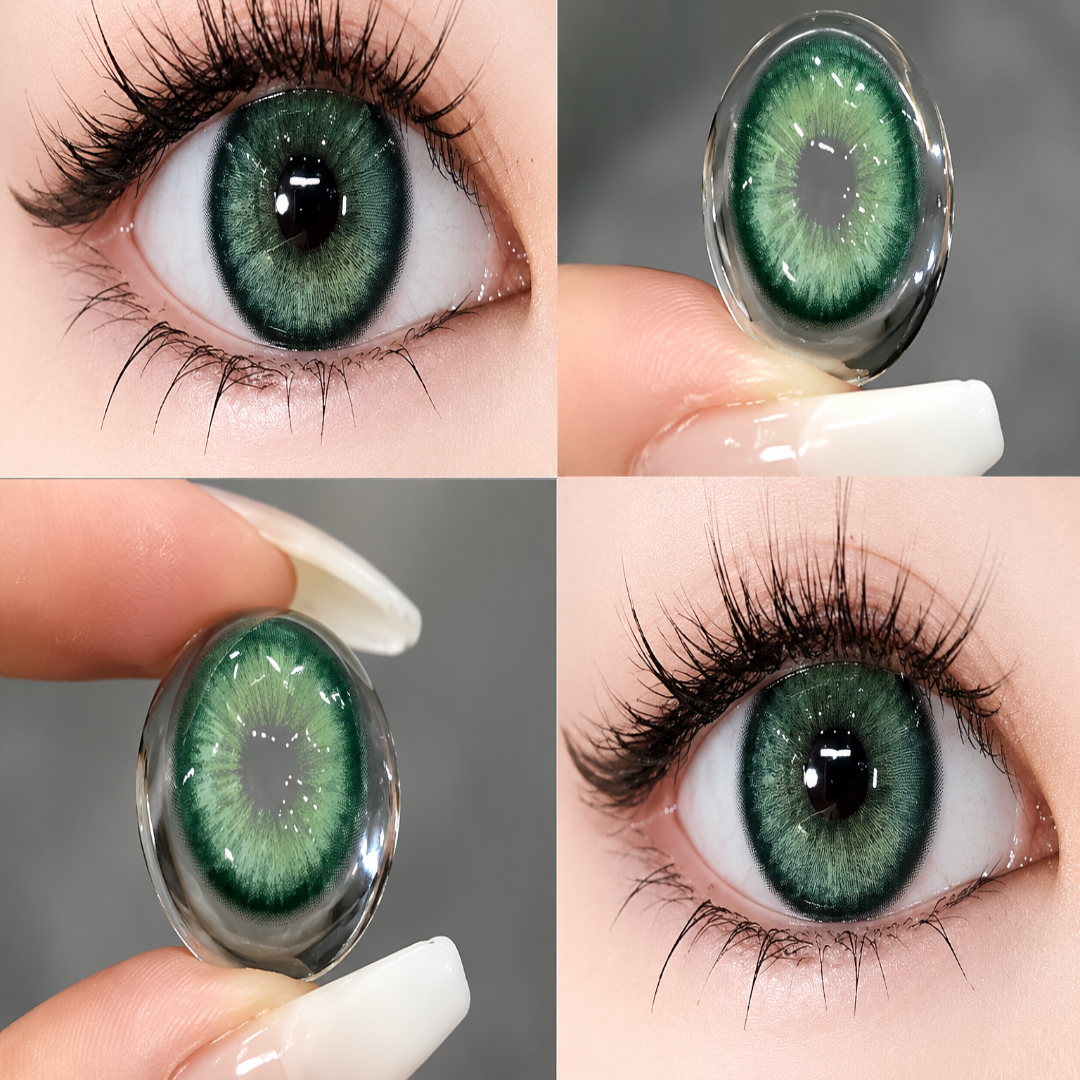 Soft Color Contact Lenses / Eye Lenses / Korean Lenses / Big Eye Lenses / Cosmetics Lenses / Fashion Lenses/ Beauty Lenses, Good Quality, With Kit